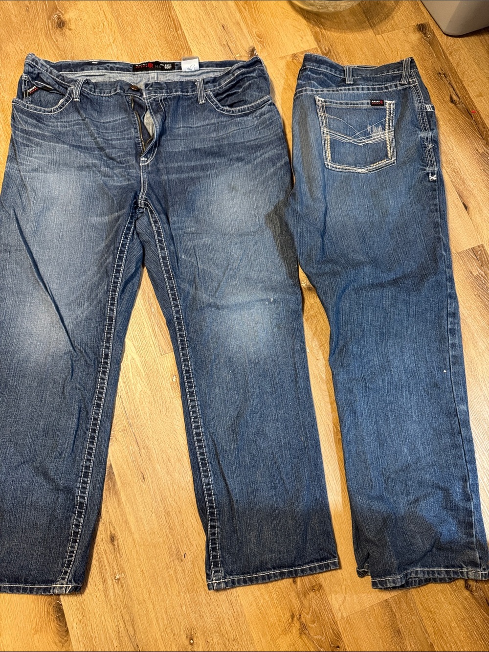 Ariat Men's Relaxed Fit FR Blue Jeans